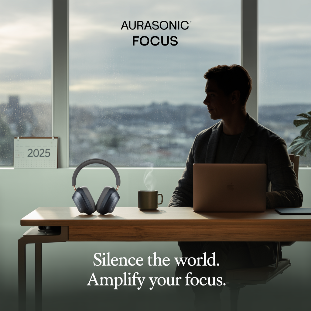 Silence in the Storm: My Journey to the Best Noise-Canceling Headphones for Deep Focus at Home (2025 Edition)